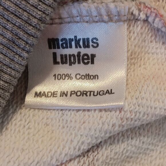 Marcus Lupfer Have a Nice Day Sweatshirt Y2K - Picture 9 of 12